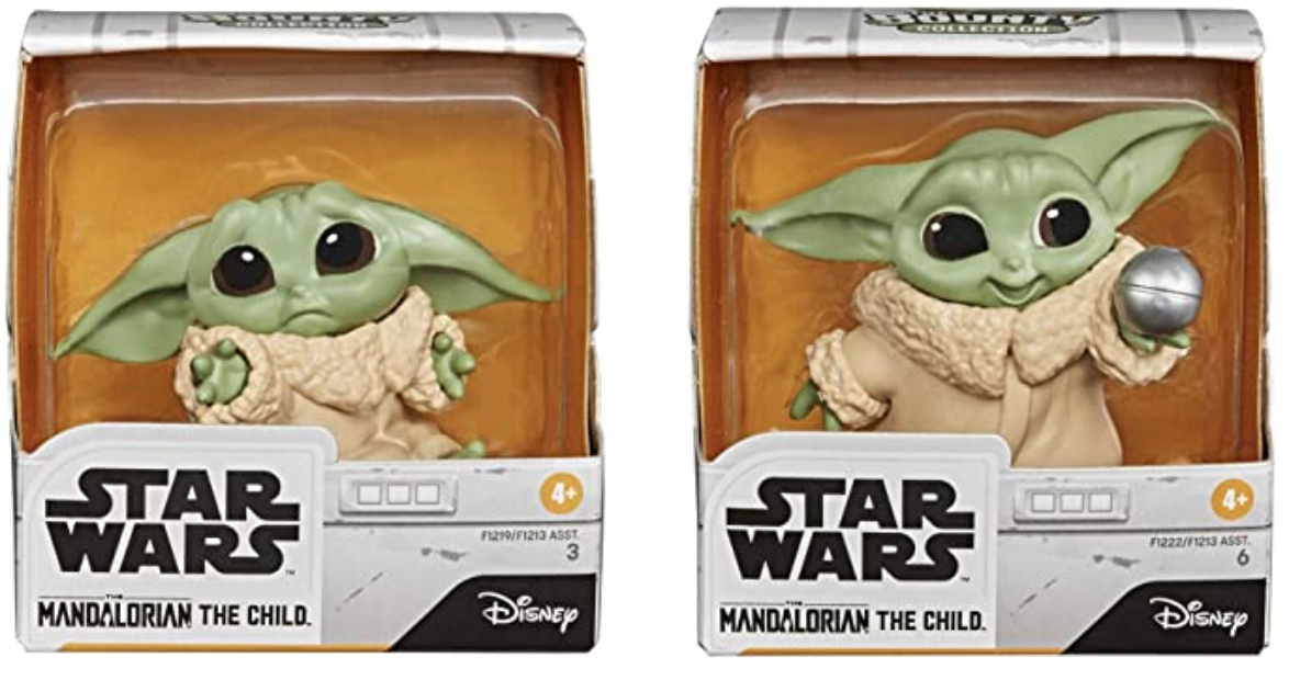 Ball Toy Figure 2-Pack Star Wars The Bounty Collection The Child Collectible Toys 2.2-Inch The Mandalorian “Baby Yoda” Don’t Leave