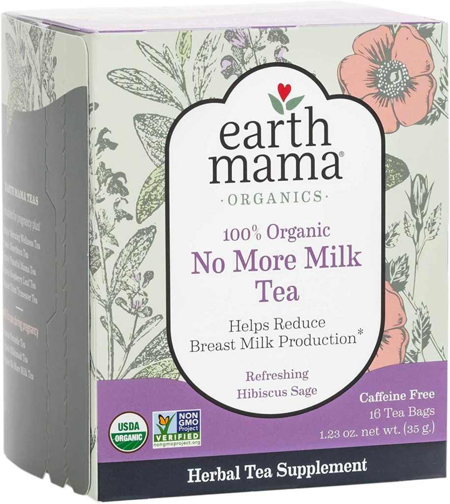 Earth Mama Organic No More Milk Tea Bags for Weaning from Breastmilk ...